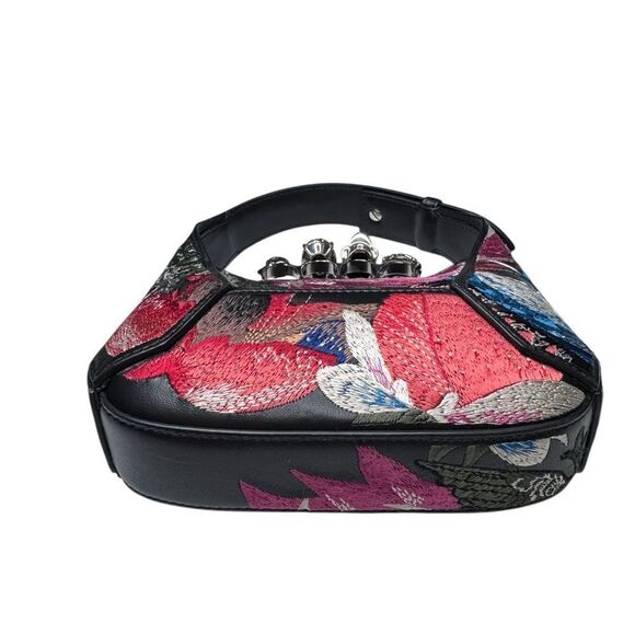 NWT Alexander McQueen Mini All Over Jeweled Top Handle Bag - Picture 8 of 11